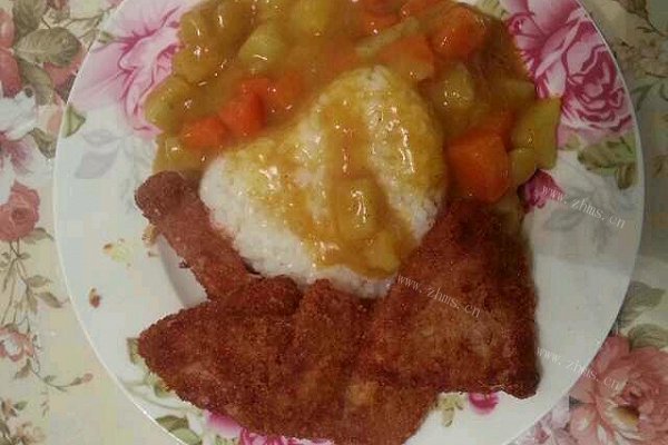 美味咖喱猪排饭
