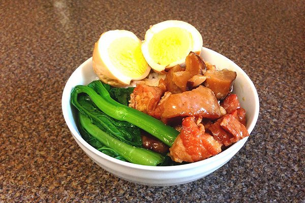 卤肉饭-肥香而不腻 迎合老公胃口