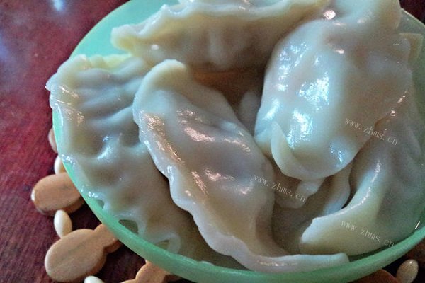 三色馅水饺