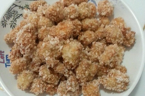 自制简单咔咔肯德基鸡米花