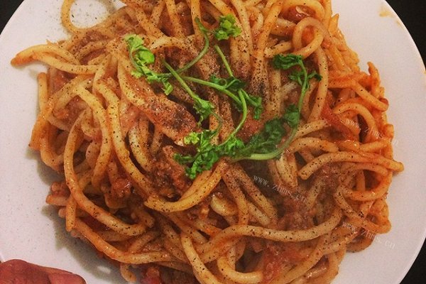 番茄肉酱意面