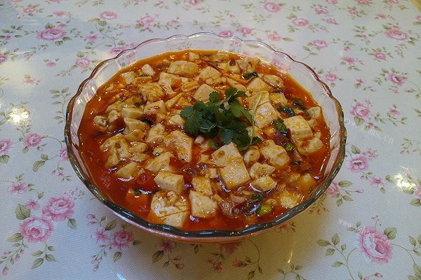 自制麻辣豆腐