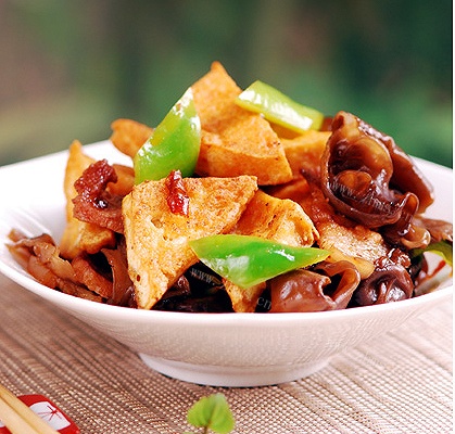 回锅豆腐