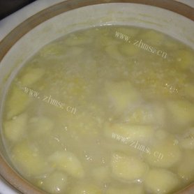 营养苹果小米粥