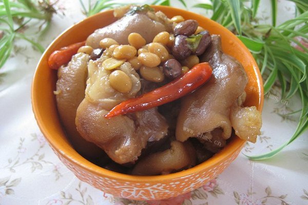 家常红烧猪蹄