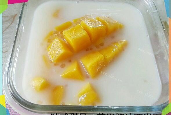 芒果椰汁西米露