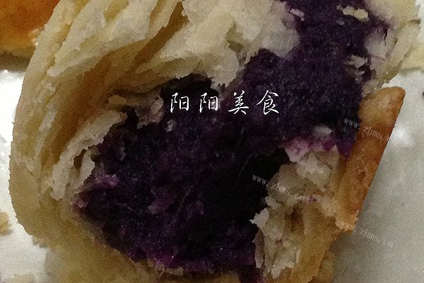 黑芝麻紫薯酥-紫色的诱惑