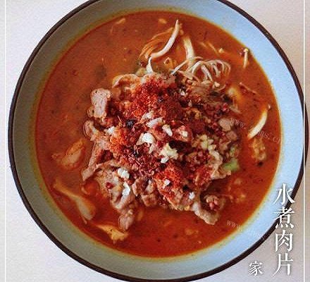 家常版超简单水煮肉片