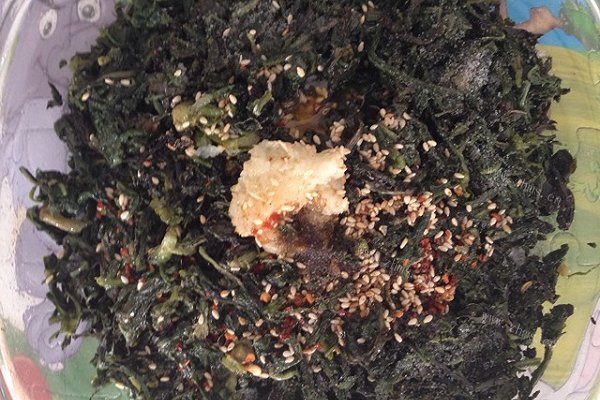 凉拌苦苣菜