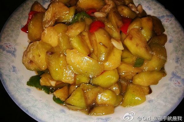 自创的油焖茄子