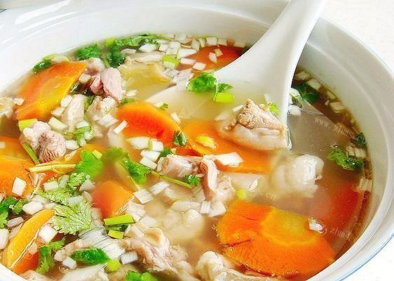 胡萝卜炖羊肉