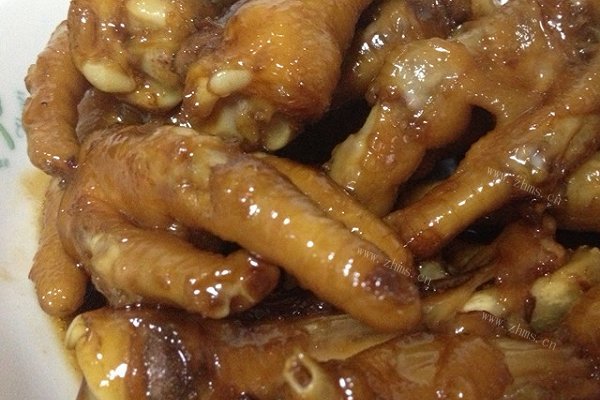 家常甜口鸡爪子