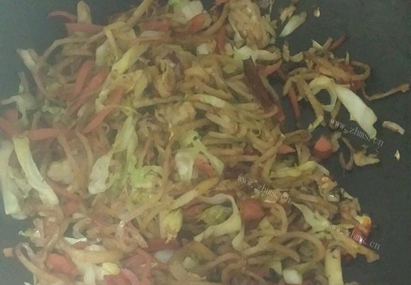 自制炒饼