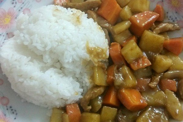 咖喱肉丝饭