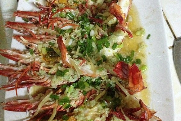 油浇大虾