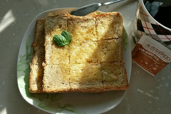 家常蜂蜜烤面包片