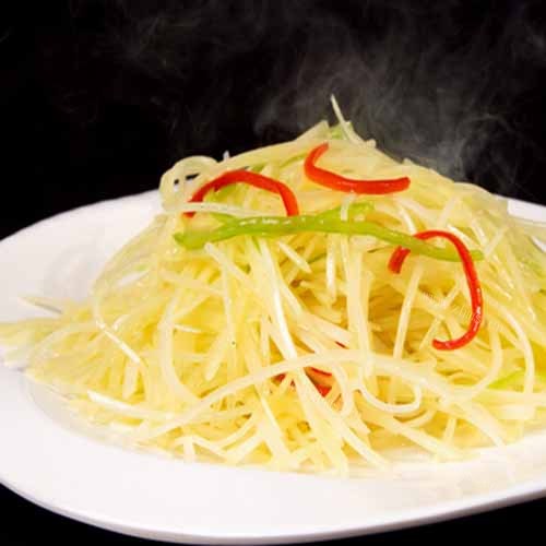 常吃不腻的酸辣土豆丝
