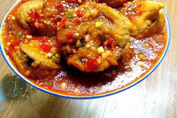 超简单鱼香茄饼
