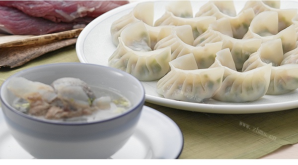 荠菜猪肉水饺