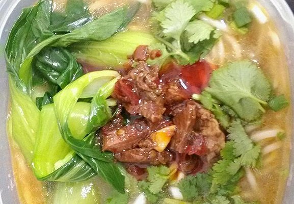 红烧牛肉面