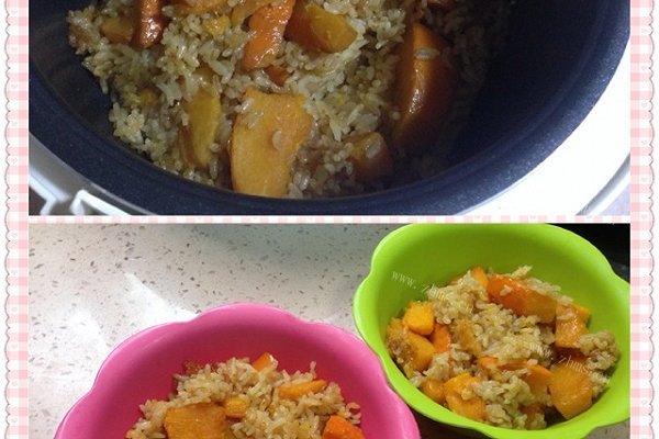 家常南瓜饭