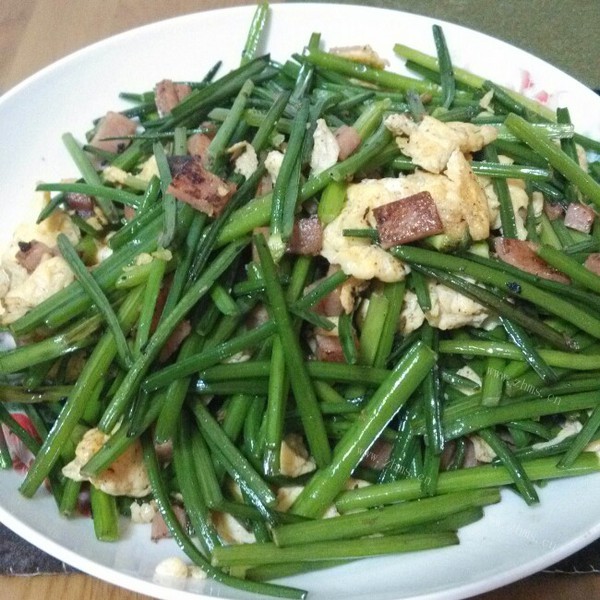 「美味可口」韭菜炒鸡蛋
