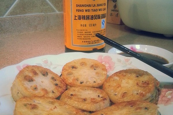 香煎藕饼