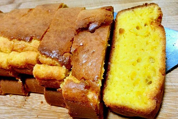 小清新之柠檬黄蛋糕