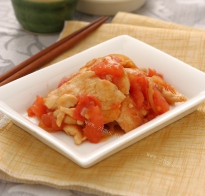 家常番茄洋葱炒鸡脯