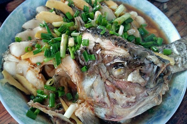 简易清蒸福寿鱼
