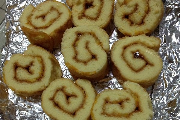 美味香橙蛋糕卷