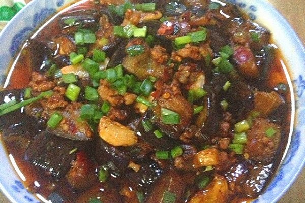 美味肉末茄子