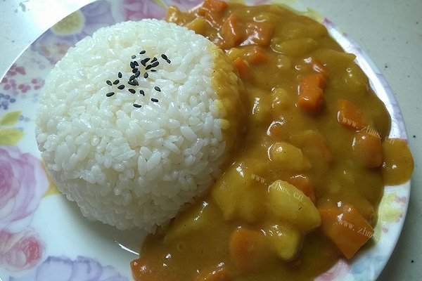 咖喱饭（素版）