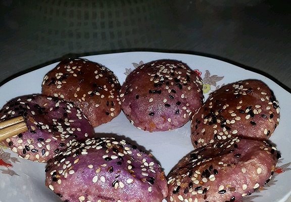 紫薯饼