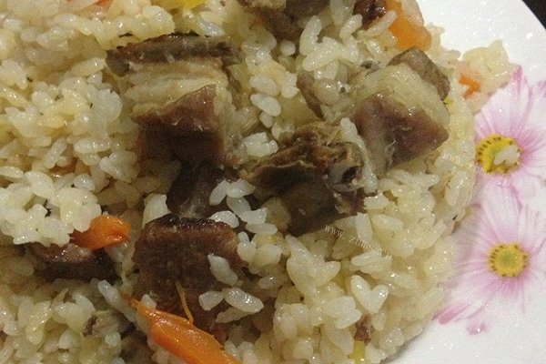 自制羊排抓饭