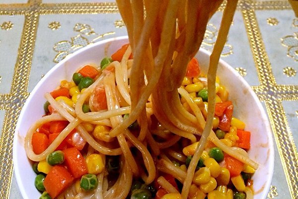 简易田园风味意大利面