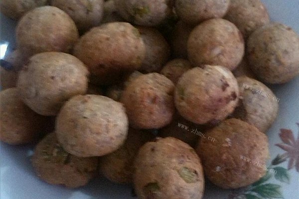 自制豆渣丸子