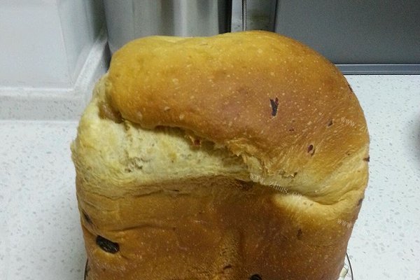 自制葡萄干面包