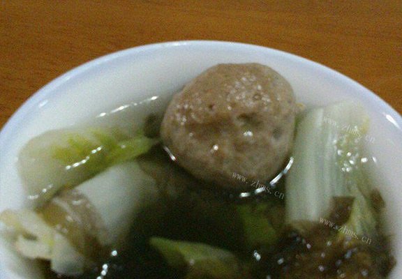 潮州牛肉丸紫菜汤