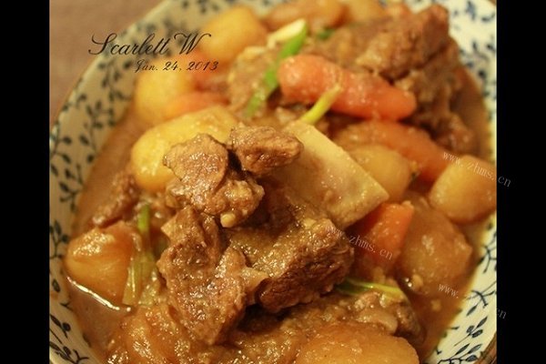 韩式炖牛肋骨（Galbi Jjim）