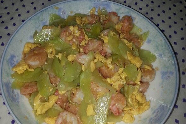 花式炒虾仁