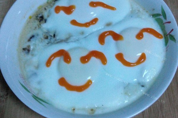 香菇蒸蛋