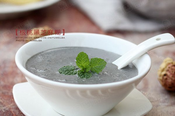 核桃黑芝麻糊