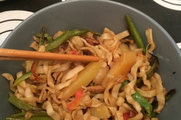 豆角焖面