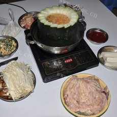 冬瓜火锅、冬瓜盅火锅的做法