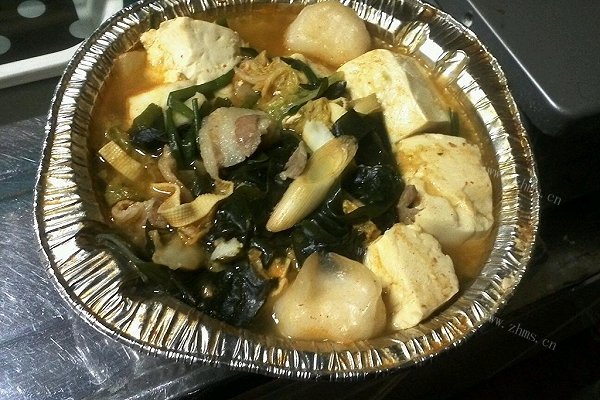 简易韩式泡菜锅