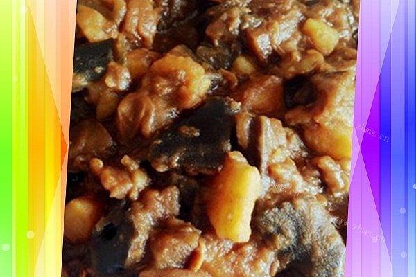 家常茄子土豆炖肉