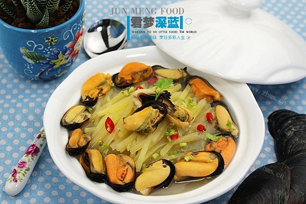 味道极鲜的-土豆青口鲜汤
