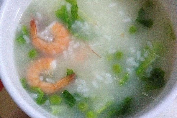 鲜虾粥