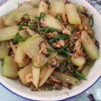 香菇海米炖冬瓜